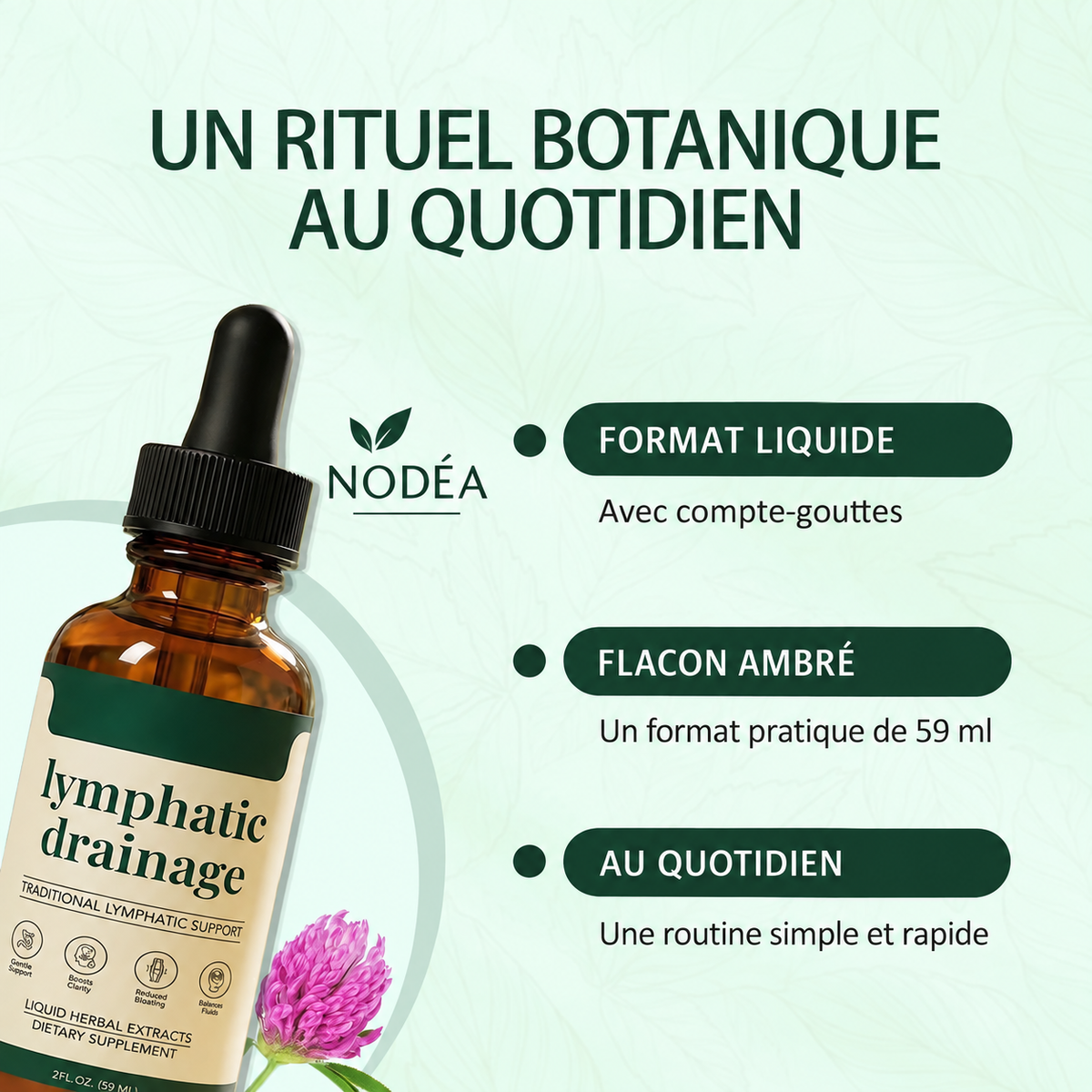 Routine botanique quotidienne NODÉA